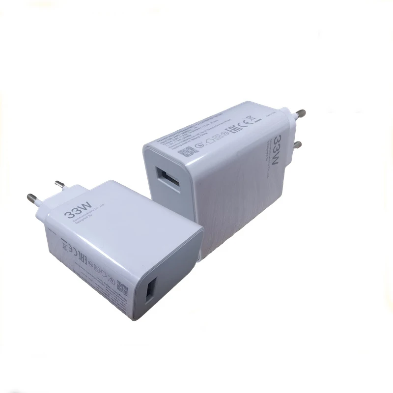 100% Original 22.5w 33w 67w Adapter for Xiaomi Fast Charger 67w for Xiaomi Adapter Suit Travel charger