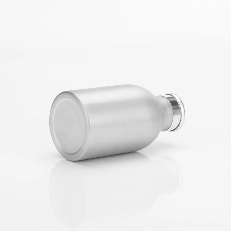 Good Price 1L Top quality pure aluminum vodka  Liquor wine bottle supplier