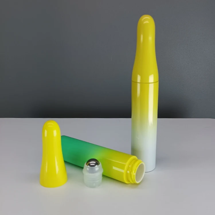 Factory Manufacture Plastic Pet Essential Oil Perfume Packaging Container Plastic Roll On Bottle