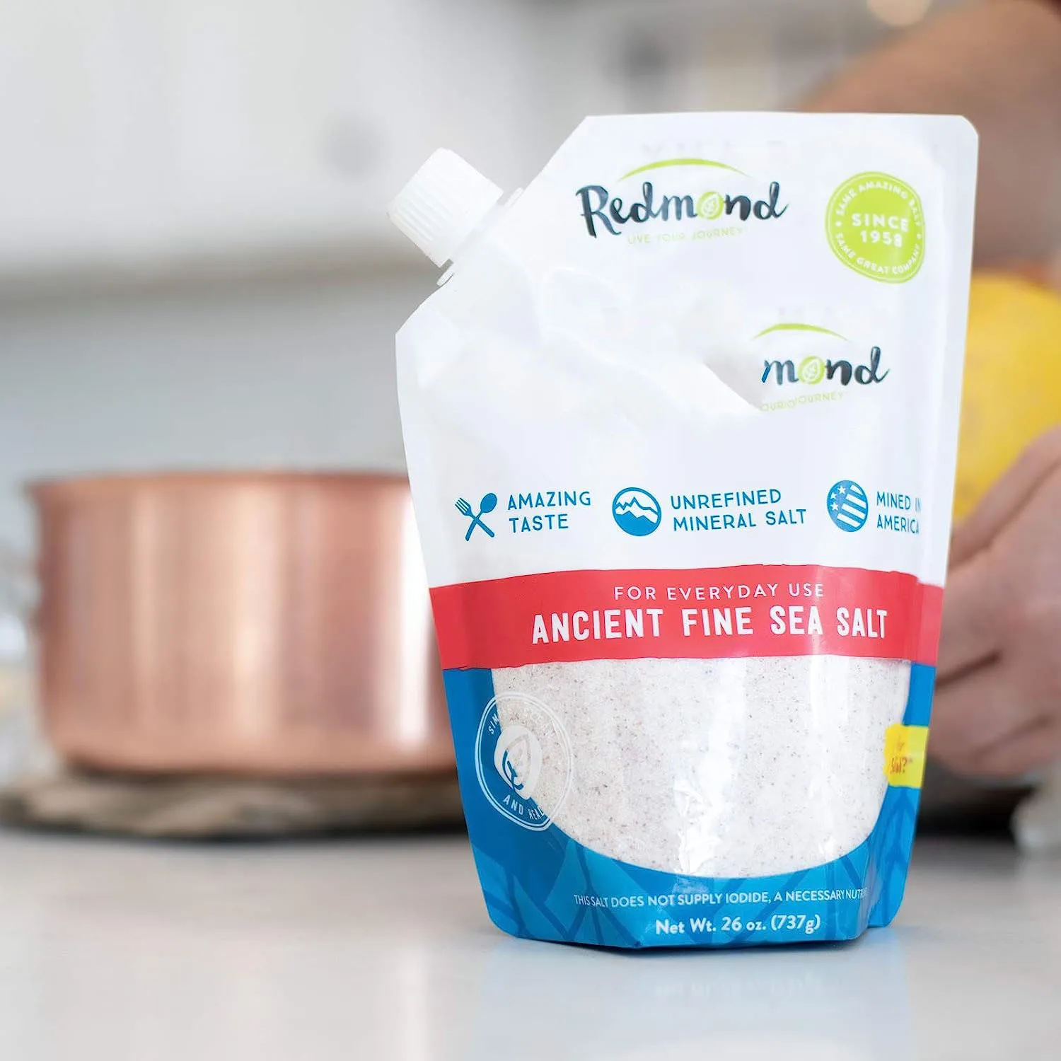 Custom Printed Spout Pouches For Sea Salt Pink Himalayan Salt Spout Packing Bags Liquid Lotion Pouches