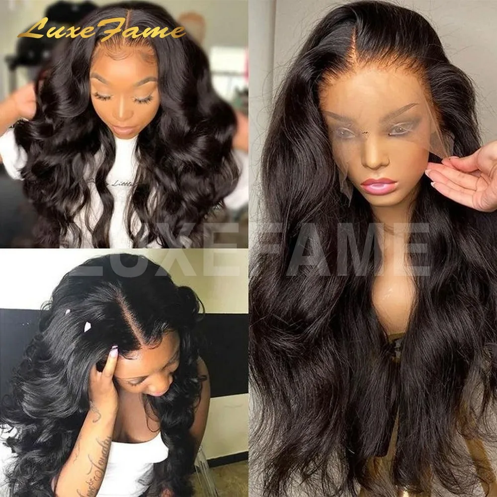 180% Density HD Lace Human Hair Wigs Wholesale,13x4 13x6 Lace Front Wigs For Black Women,Virgin Hair Transparent Lace Front Wigs