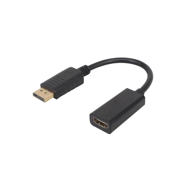 High quality Displayport to HDTV DP TO HDTV 4K 1080P Adapter cable for laptop TV Projector Monitor TV Screen Converter