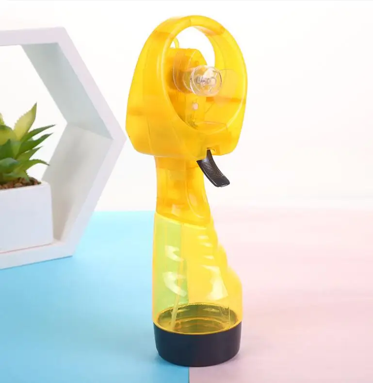 Mini Handheld Spray Fan Stand  Portable Fan Programmable USB Rechargeable Handheld Electric Fan Wholesale Price