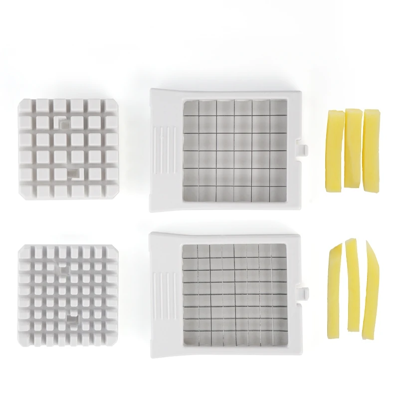 Hand Press Potato Slicer French Fries Chip Cutter Potato Chipper Multi-functional Vegetable Slicer