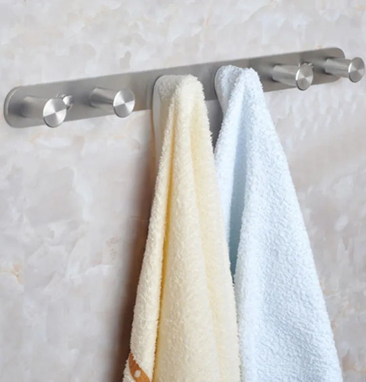 
Wall mounted 3 hangers short coat hook stainless steel 304 Sanitary Accessories Good price simple hangers 