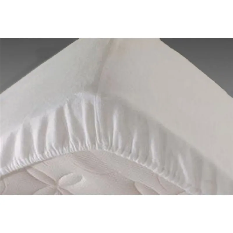 OEM Hypoallergenic Mattress Topper Quilted Bed Pad Cover Waterproof Bamboo Terry Mattress Protector