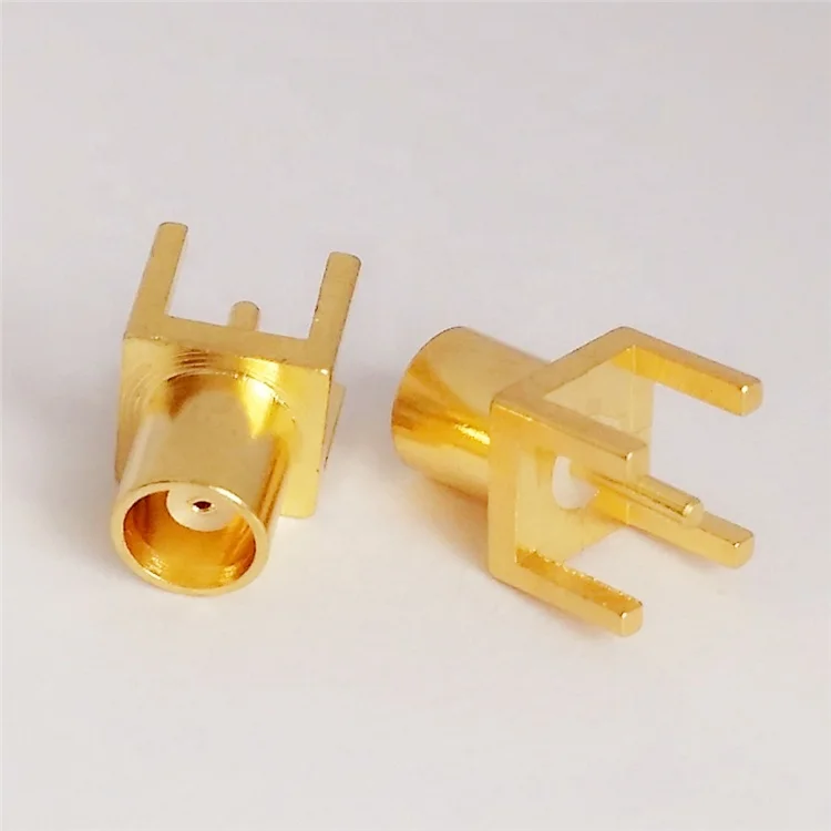 High-performance RF connector MCX-KE female welding plate patch PCB fixed MCX-KHD headphone socket