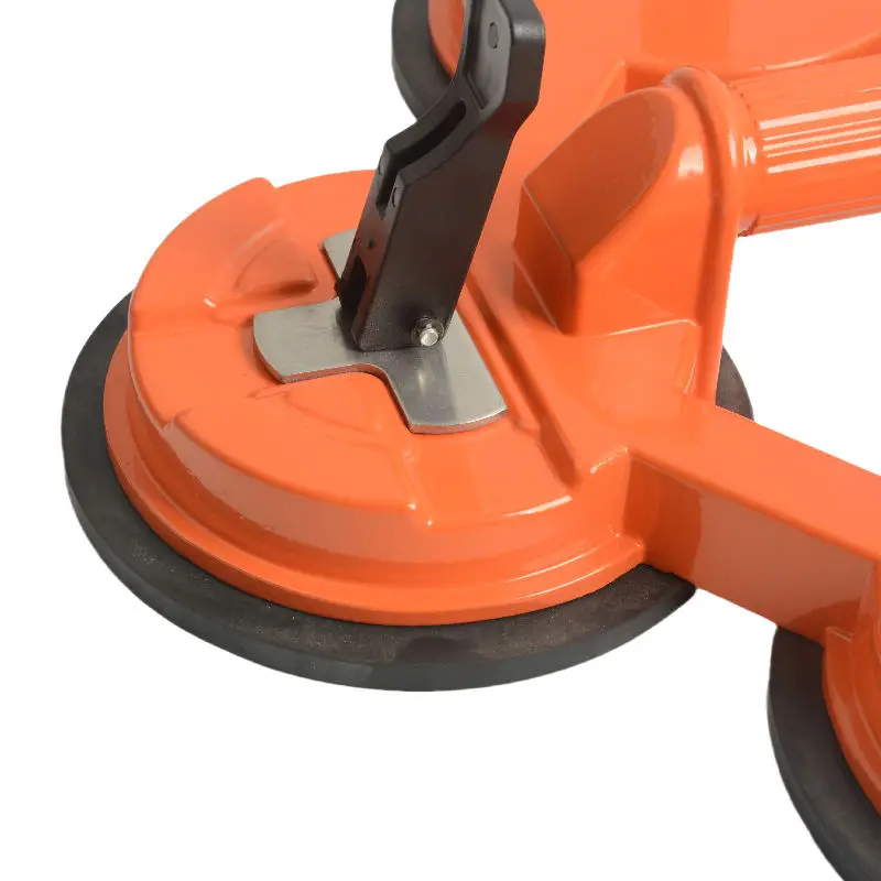 High powder vacuum lifter glass tool 4 clamp suction cup marble tile lifting furniture decoration
