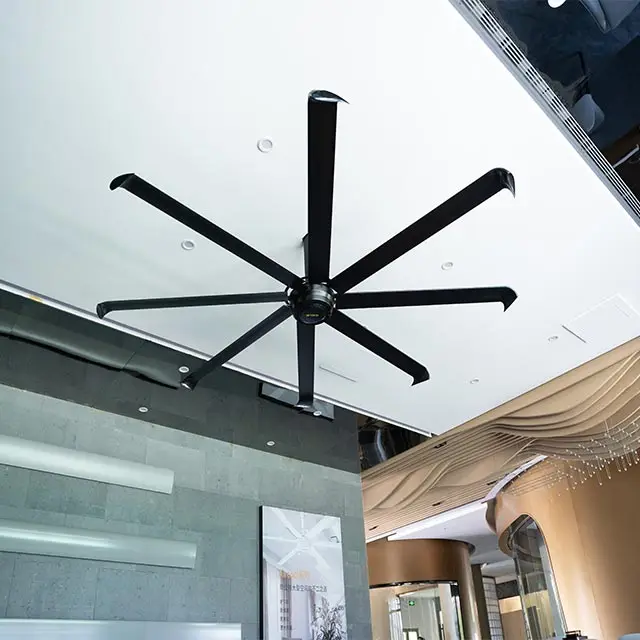Best Outdoor Commercial 0.4KW HVLS Ceiling Fan with PMSM Motor