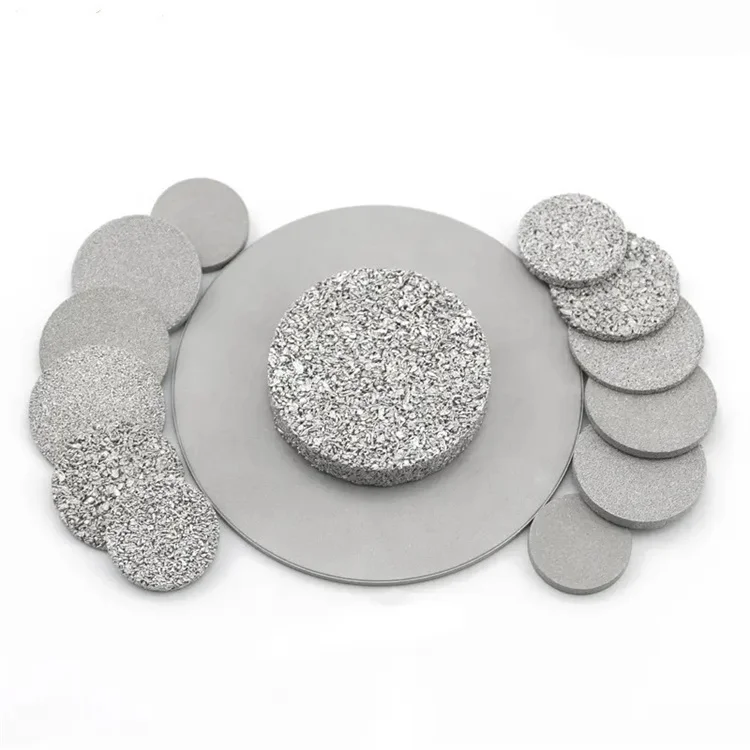 Metal Porous Filter Disc Stainless Steel Powder Sintered Filter Mesh