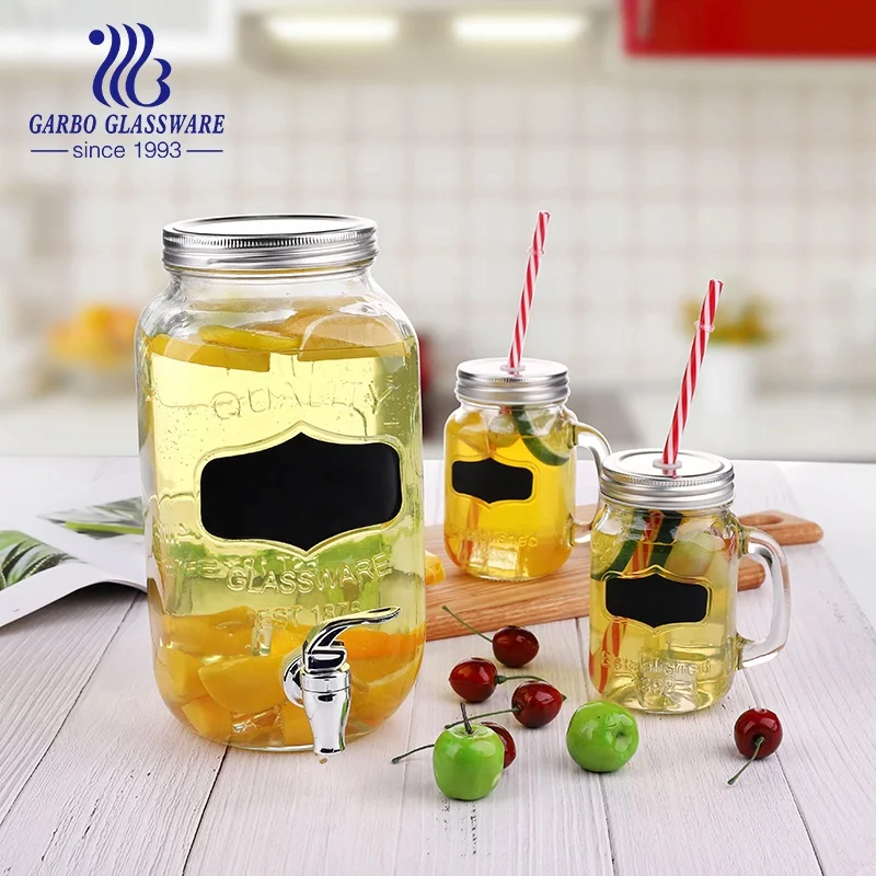 Wholesale glass dispenser custom cheap 4L square bottom glass drinking water dispenser tap with iron stand for Brazil market