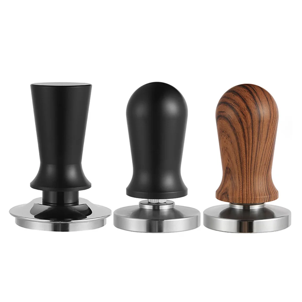 Adjustable Self-Leveling Tamper Press Coffee Espresso Tamper 51mm 53mm 58mm Premium Barista Tamper with Calibrated Spring
