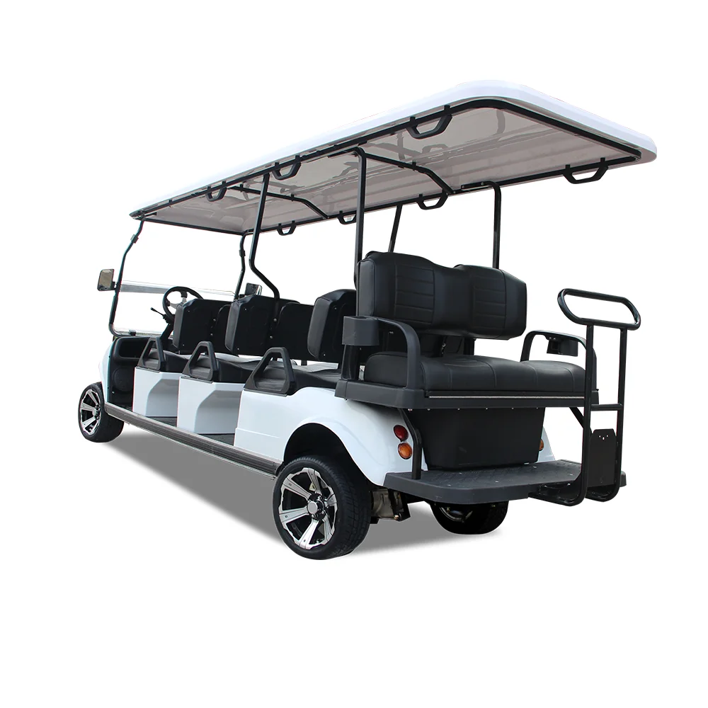 2025 New Arrival 8 Seater Wholesale Club Car Sightseeing Bus Vehicle Buggy for Sale HDK EVOLUTION Electric Golf Cart