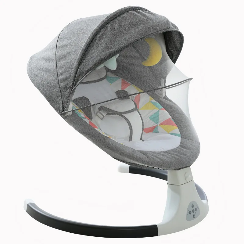 Electric rocking chair factory direct supply first-hand source factory smart swing cradle bed bluetooth remote control matching