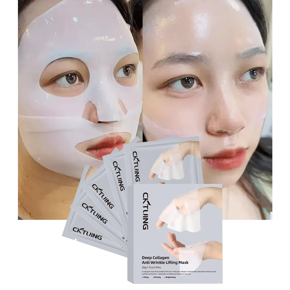 Night Wrapping Deep Collagen Overnight Mask Facial Lifting Skin Care  Anti Wrinkle Bio Collagen Face Mask