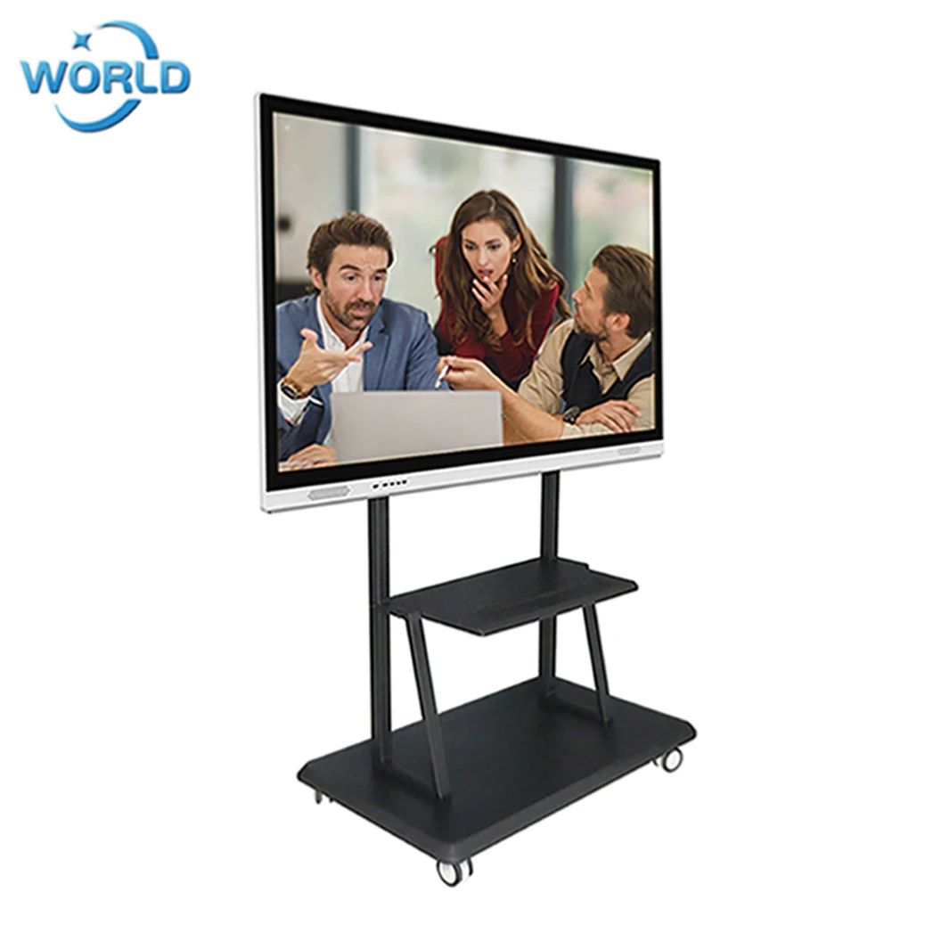 
Multi touch 55 65 75 дюймов электронная ИК интерактивная доска smart board все в одном Интерактивная плоская панель 