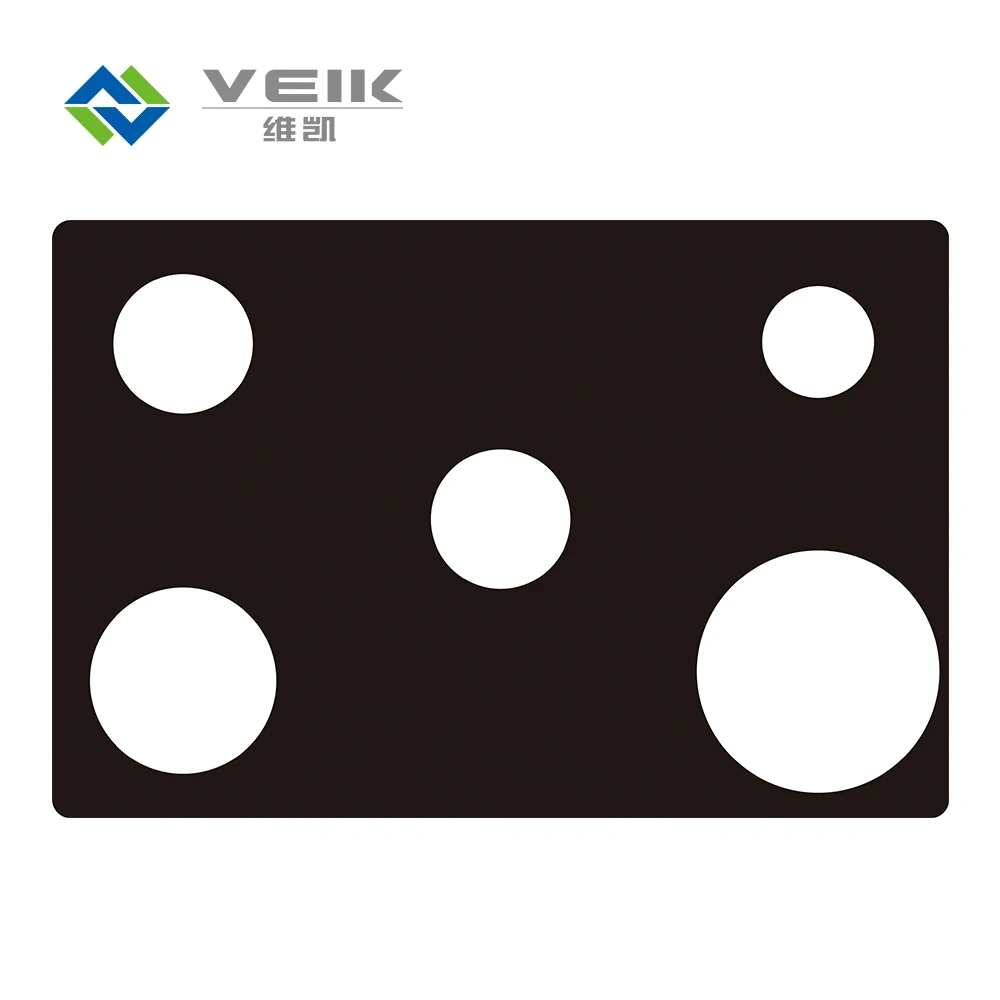 PTFE Gas Range Protectors Black Gas Stove Burner Covers Stove Top Liner