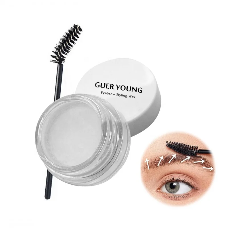 Natural cosmetics makeup products waterproof brow gel private label eyebrow wax gel organic