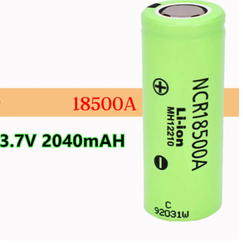 2024 New high-quality 18500 3.7V 2040mAh 100% original NCR18500A 3.7V toy flashlight and other batteries