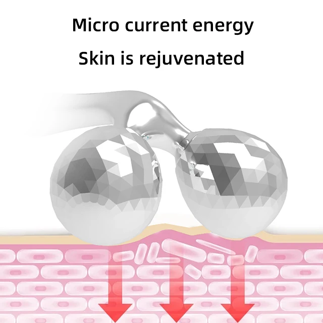 Solar Charging Customized Design Microcurrent Machine Thermolift Beauty Device For Face Lifting
