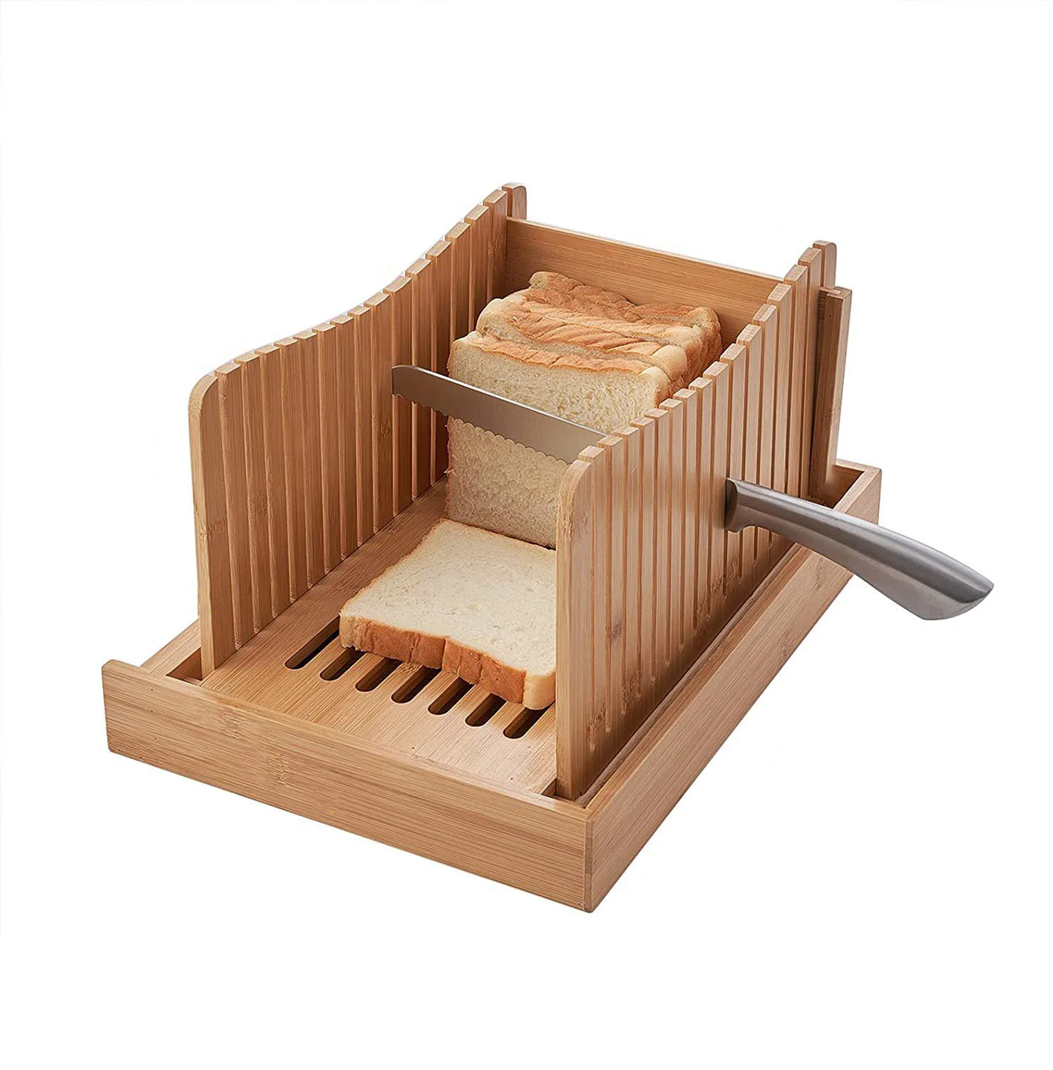 Многофункциональная деревянная Хлеборезка разделочная доска ручная бамбуковая с ножом для домашнего хлеба