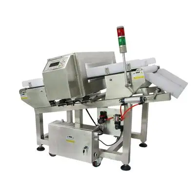 Обнаружения металла и вес обнаружения и сортировки интегрированный еды инородного тела детектор металла