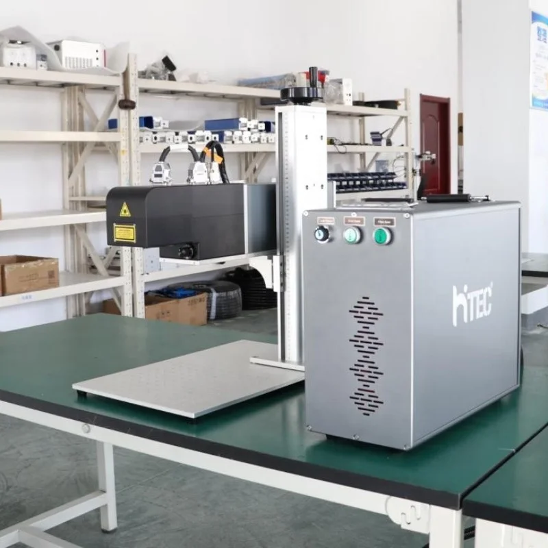 High accuracy engraving dynamic 3d laser printer fiber laser marking machine for curved surface engraving and stone embossing