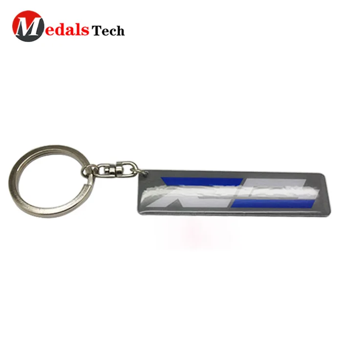 Custom design antique bronze souvenir metal logo keychain