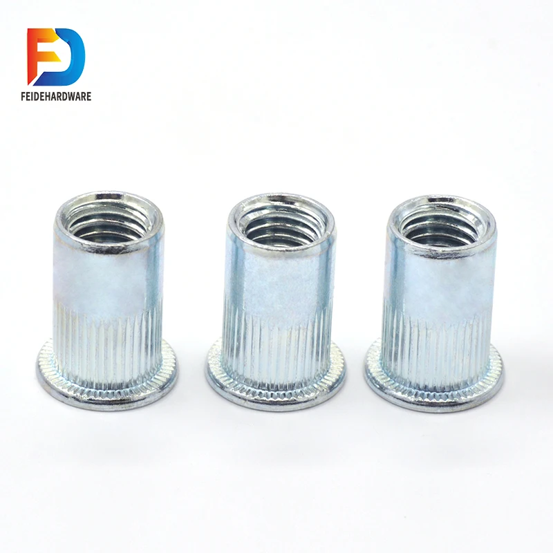 Hardware Parts Threaded Carbon Steel M4-M10 Rivet Nut Riveting Parts