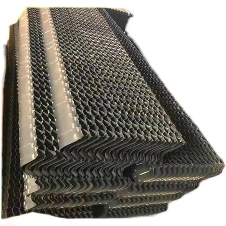 Industrial Fill Pack Material Pvc Filler Cooling Tower, Cross Fluted Film Fill Media For Cooling Tower