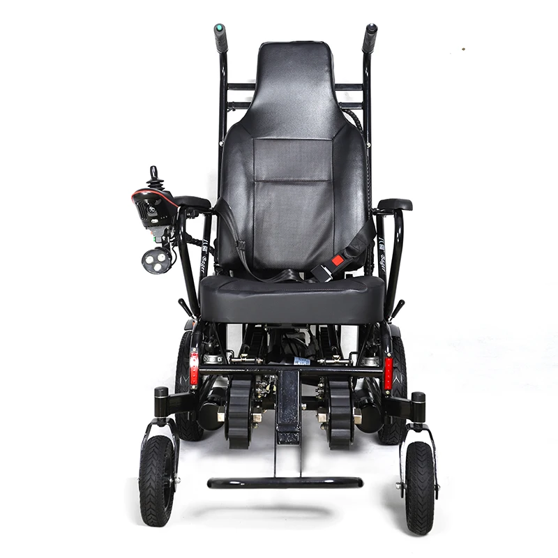 Chinese Manufacturer Light Medical Care Portable Electric Climbing Wheelchair Folding Electric Wheelchair