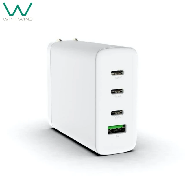 GaN charger 100W 3C 1A 20V 5A PD charger for MacBook  ETL PSE CE ROHS Certified