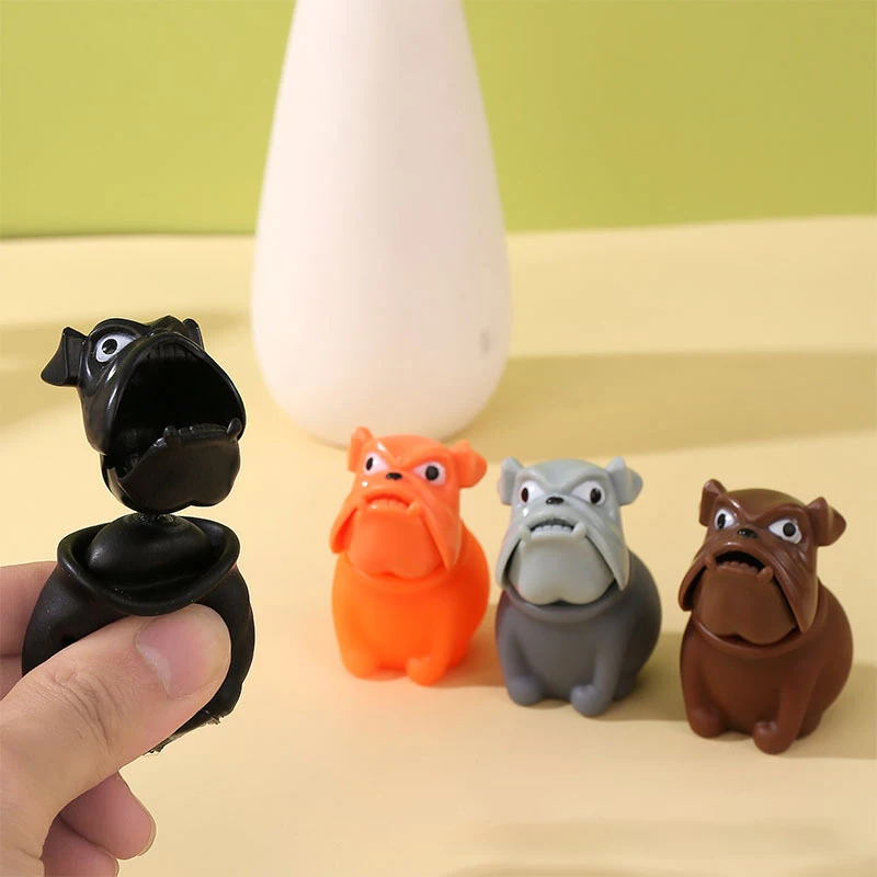 Syh507 Hot Sell Squeeze Poping Up Animal Dog Toy Novelty Stress Sticky Mochi Squishy Fidget Capsule Toy Party Kids Gift