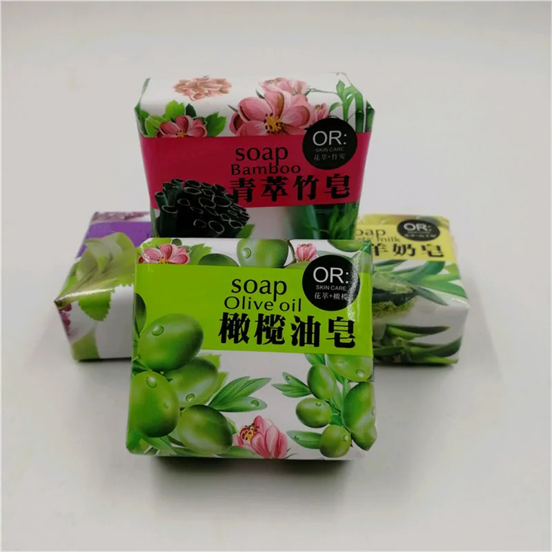 Best selling whitening fruit flavor soap coconut oil scrubbing trending bath soap