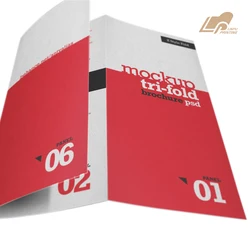 OEM рекламная Складная брошюра для продукта, печать листовок