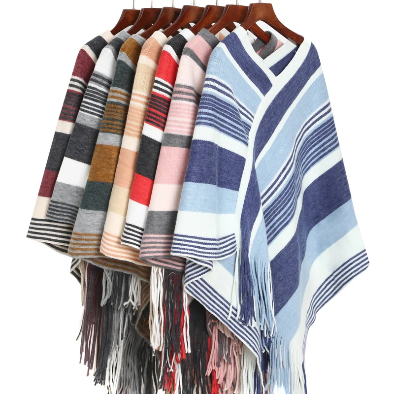 new styles fashion scarf shawl for winter sweater shawls poncho for ladies keep warm tricot knitted other scarf Factory customiz