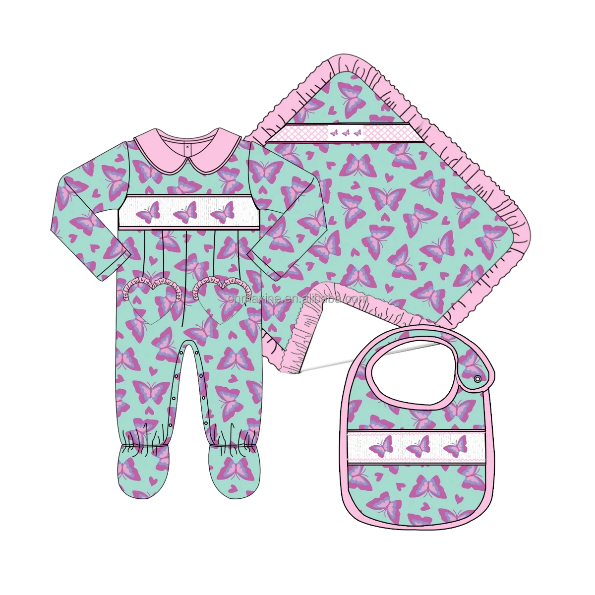 Manufacturer design Elegant Baby girl Dress Nice unicorn printed Baby girl Spring Dress For Party