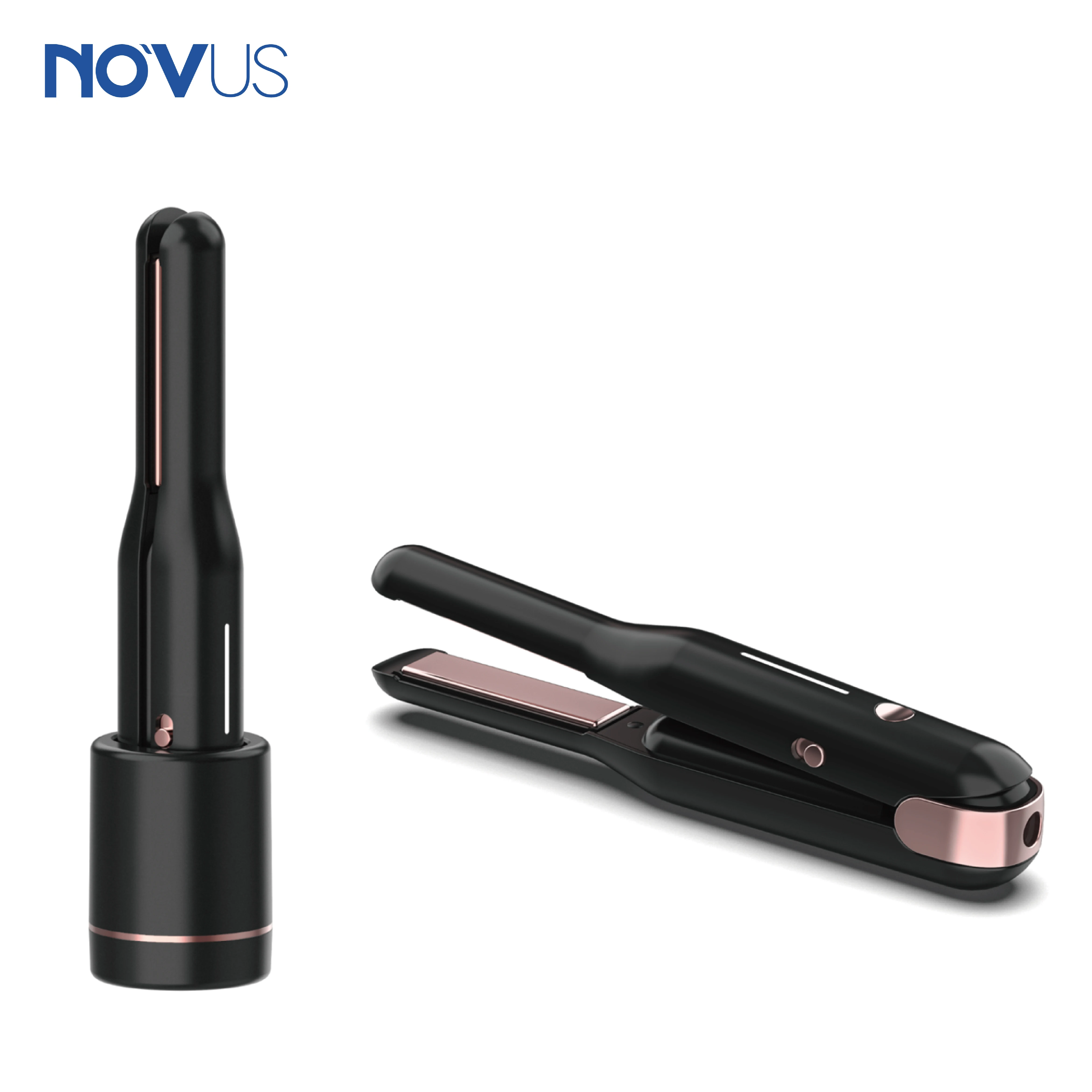 Factory Wholesale Professional Beat 2 in 1 Multi-Temperature 3D Floating Panels USB hair straightener wireless
