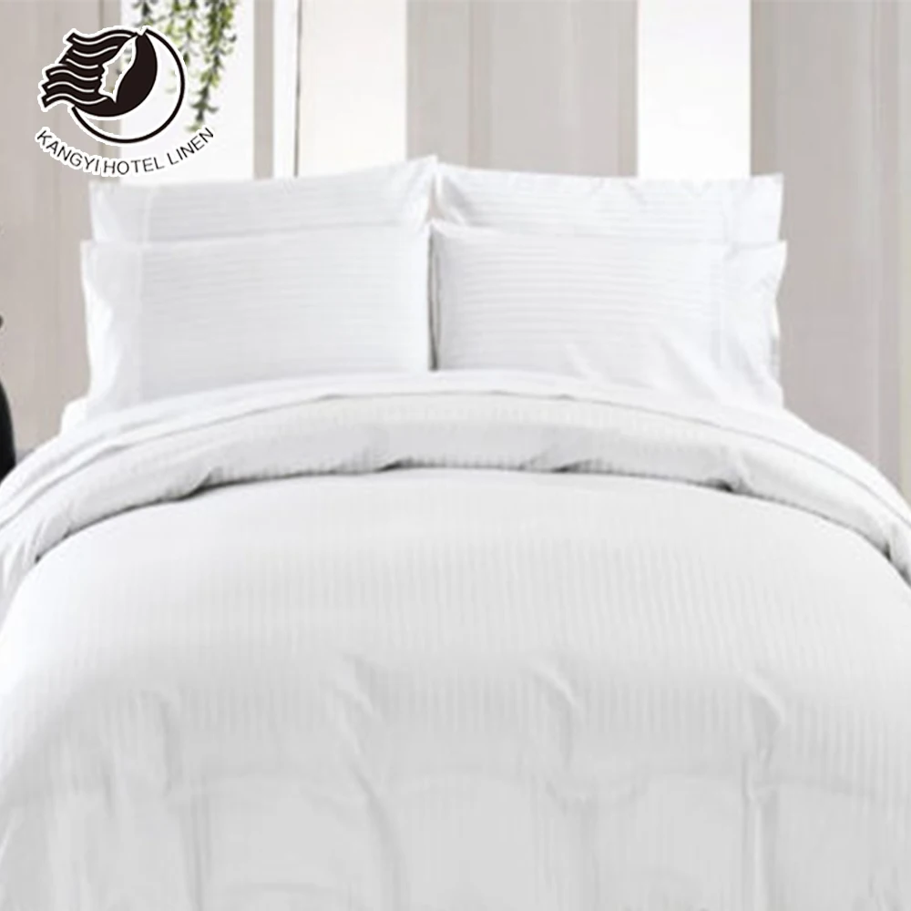 4 Pieces Quilted Comforter Hotel Bed Sheet Sets With Bed Sheet 100% Cotton Bedding Set
