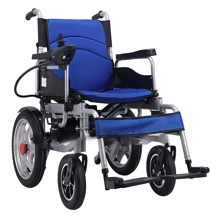 Full Reclined Backrest Spray Plating All Lying Down Reclining Wheelchair