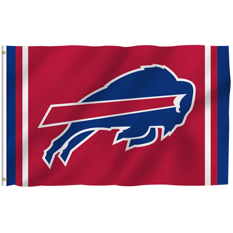 In Stock All  Football Team Flag 3x5ft High Quality Custom Design Dallas Buffalo Bills  Banner 100% Polyester Sports Nfl Flag