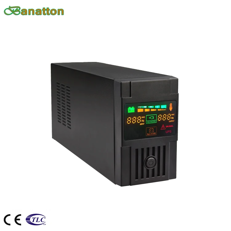 Высокая частота Оффлайн Ups Line-интерактивные ИБП 1500VA/900W