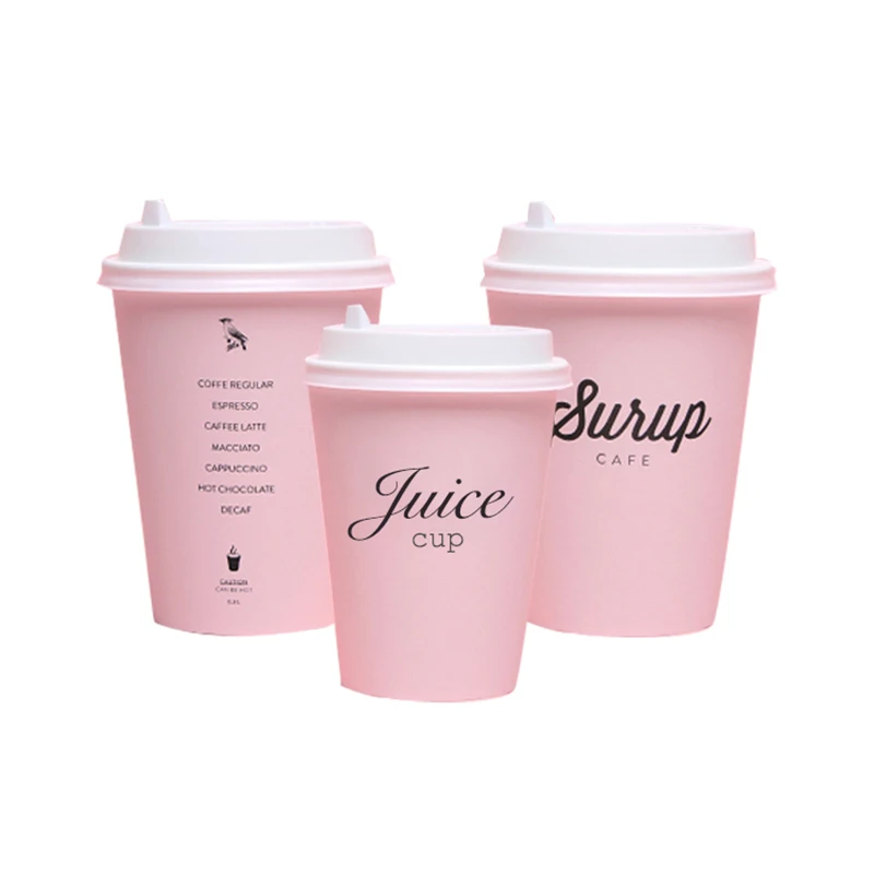 manufacturer compostable takeway hot biodegradable disposable paper coffee cups custom logo big paper cup