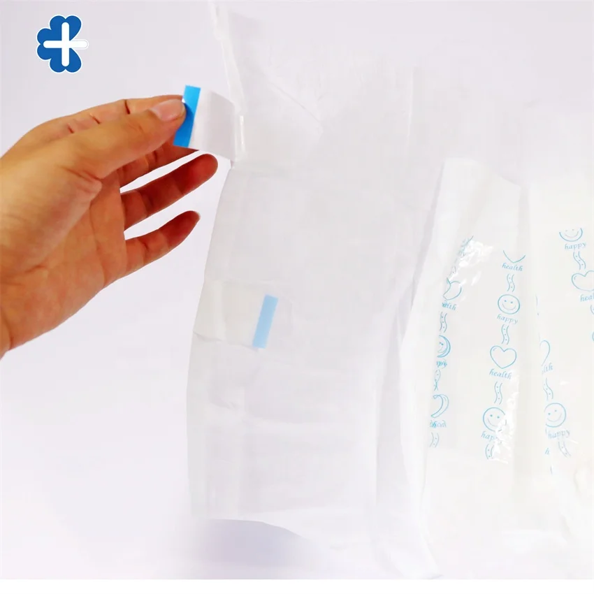 Chinese Manufacturer Cheap Disposable Soft Adult Diapers for Old People with PP Tape