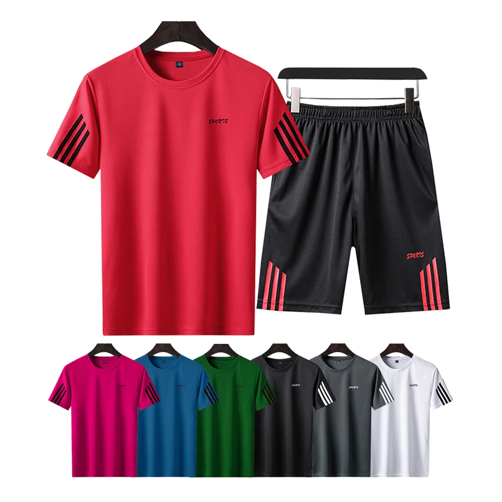 2021 Hot High quality Man Gym clothes stretch sports t-shirt custom t-shir Running Quick Dry Men T Shirt