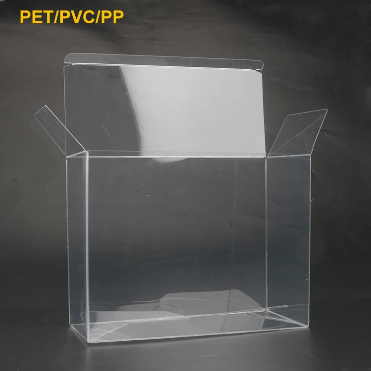 Wholesale Acetate Gift  PET Clear Plastic Box Customized Transparent Cake PVC Box Clear Plastic Packaging Boxes