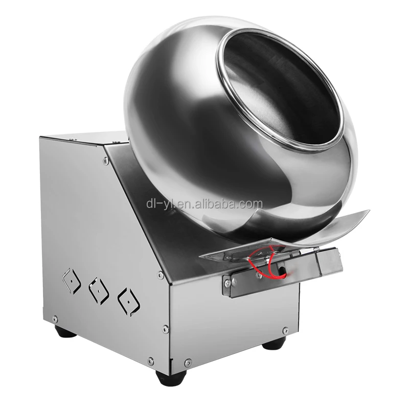 Top Quality Dingli BY-300 Commercial Industrial Automatic Sugar Coating Machine Mini Chocolate Dragee Machine
