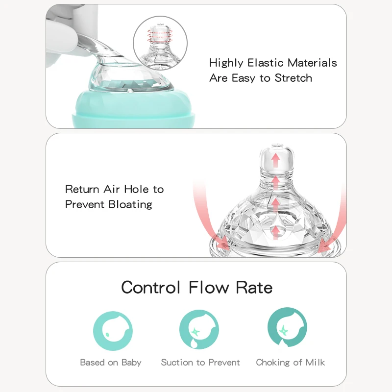 Wholesale Glass Baby Milk Bottles - Designed for Newborns, 80ml & 160ml Clear Options, Sippy Training Cup, Mamadeira Quality