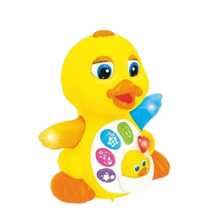 wholesale distributors electric plastic swinging yellow duck other educational babies toys and games Dancing Electric Duck Toy