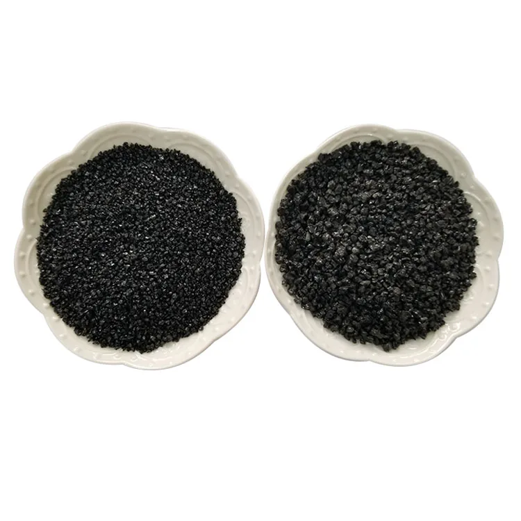 Заводская поставка, высокопрочный черный карбид кремния, эмеричный песок для износостойкого пола